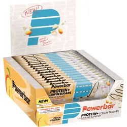 Powerbar Protein Plus Low Sugar Immune Support Peach Yoghurt 16x35g - Riegel Einheitsgröße