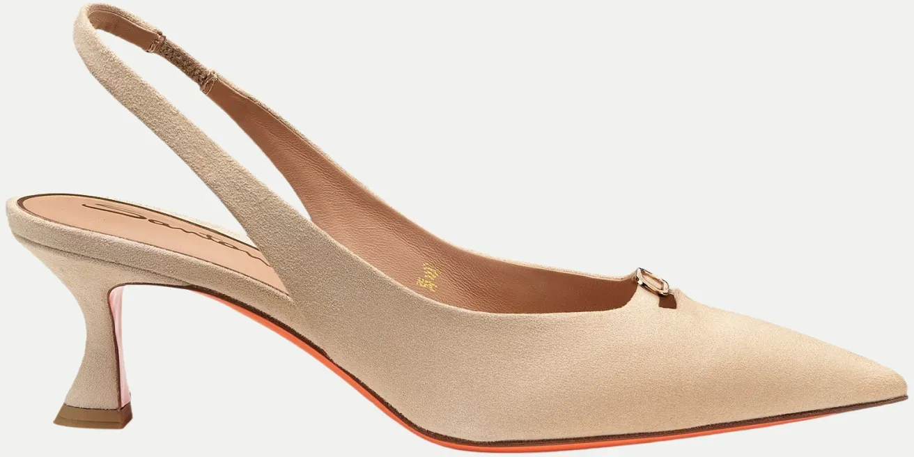 High Heel Slingback Sabine Beige 40