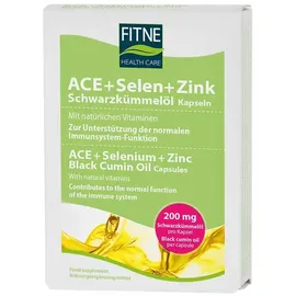 Fitne Health Care GmbH Fitne ACE + Selen + Zink Schwarzkümmelöl Kapseln 60 St.