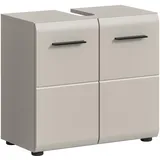 xonox.home Waschbeckenunterschrank – beige – Maße (cm): B: 60 H: 54