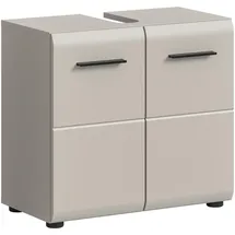 xonox.home Waschbeckenunterschrank – beige – Maße (cm): B: 60 H: 54