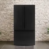 General Electric IO Mabe French Door Kühlschrank INO27JSPF 8BM-DBM, 92 cm, 765 Liter, Mattschwarz Freistehend