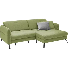 Set One by Musterring Eckcouch Polyester 2-Sitzer Grün