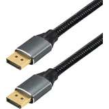 Maxtrack DisplayPort-Kabel C303-1,5L 1,5 m Schwarz