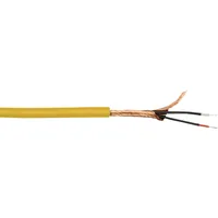 DAP AUDIO DAP MC-226 Gelbes doppelt isoliertes Mikrofonkabel - 100-m-Rolle