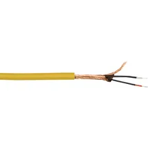 DAP AUDIO DAP MC-226 Gelbes doppelt isoliertes Mikrofonkabel - 100-m-Rolle