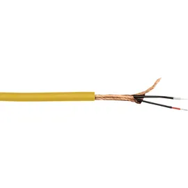 DAP AUDIO DAP MC-226 Gelbes doppelt isoliertes Mikrofonkabel - 100-m-Rolle