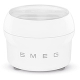 Smeg SMIC02 Eisbereiteraufsatz, Plastic, 1.1 liters, weiß