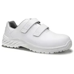 Sicherheitshalbschuh Strap White Low ESD S3 12681 Größe 36 - weiss - 36