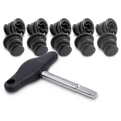 Bestprice 10x Ölablassschraube mit Dichtring + Werkzeug Ölablassschraube für Audi, Cupra, Seat, Skoda, VW
