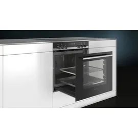 Siemens PQ521IB01 iQ500 Herd-Glaskeramik-Kochfeld-Kombination herdgesteuert, 59,4 cm breit, activeClean - automatische Selbstreinigung, cookControl30 - Automatikprogramme