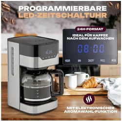 ProfiCook Filterkaffeemaschine PC-KA 1169, Kaffeemaschine für 12-14 Tassen Kaffee