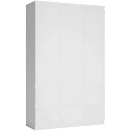 extom Drehtürenschrank Boston 136,4 x 213 x 58,5 cm Weiß