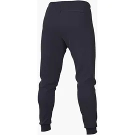 Nike Sporthose NIKE SPORTSWEAR "M NK CLUB BB JOGGER", Herren, Gr. S, N-Gr, obsidian, obsidian, weiß, Obermaterial: 80% Baumwolle, 20% Polyester, Hosen Sporthose, aus angerautem Fleece, mit elastischem Bund und Kordelzug