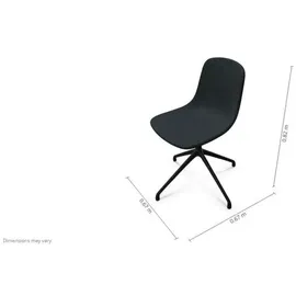 Infiniti Stuhl Pure Loop 4 Star Stoff Blau, Grün Petrol