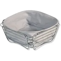 KESPER Brot- Obstkorb Edelstahl grau,