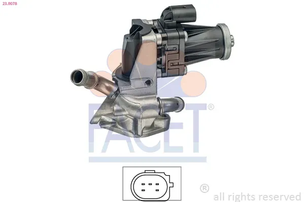 FACET AGR-Ventil 230078 für Ford Peugeot LAND ROVER