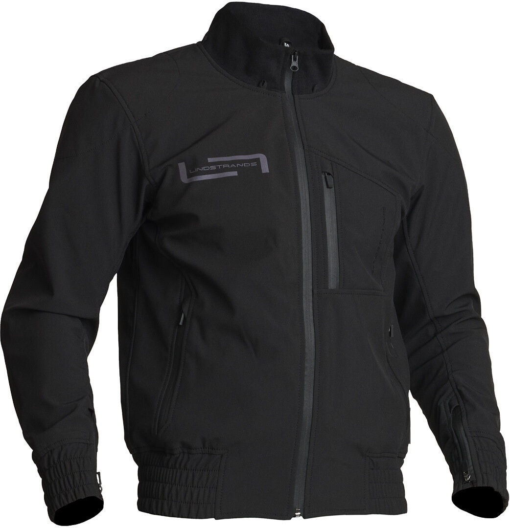 Lindstrands Frisen Motorfiets textiel jas, zwart, 48
