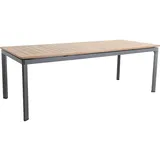 MWH Das Original MWH Alutapo Dining Tisch Aluminium/Teak