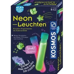Mitbringspiel Exoeriment Neon Leuchten