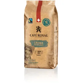 Café Royal Honduras Crema Kaffeebohnen 1kg - Intensität 3/5 - 100% Arabica Fairtrade