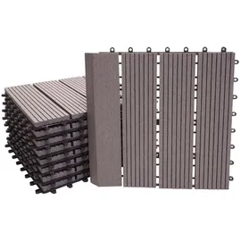 MCW WPC Bodenfliese Sarthe grau 30 x 30 cm 11 St.