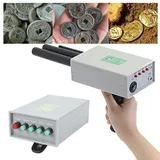 Metalldetektor Profi, Metallsuchgerät mit 1600mAh Batterie, 1000M Metalldetektor Golddetektor Gold Metal Detector Metallsuchgerät Dual Prob zum Erkennen von Gold, Silber, Kupfer