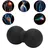 casativo Faszienmassageball Duo (8 cm, schwarz): Punktuelle Massage für Nacken, Rücken & mehr. Einfache Anwendung für effektive Entspannung