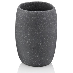 Becher Roda Zement grau 7,5x7,5x10,5cm