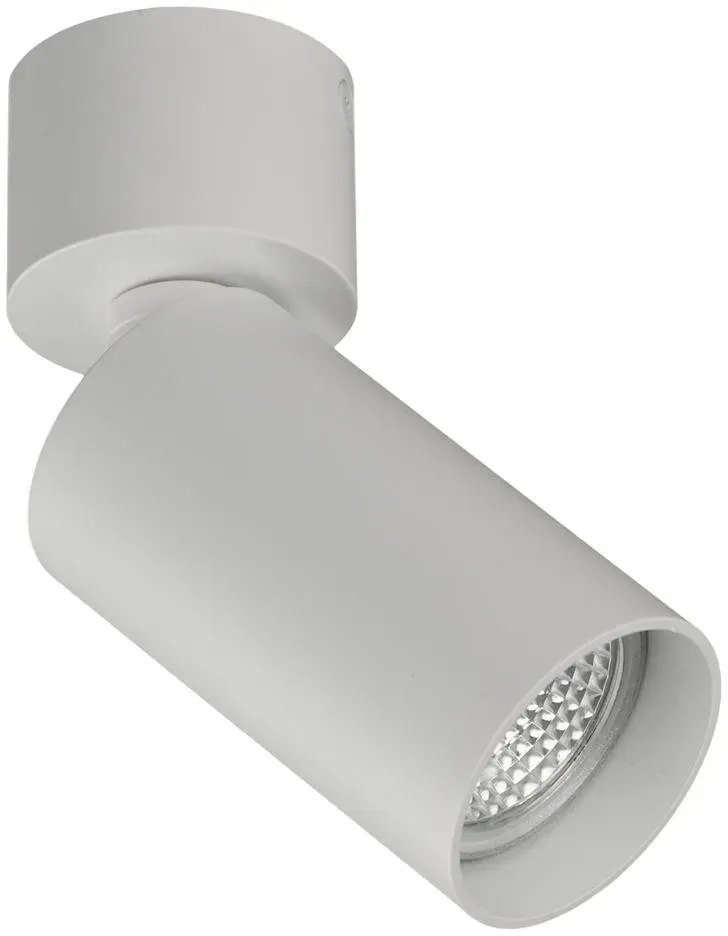 ACB Decken-Aufbaustrahler ZOOM 3764/10, GU10 max. 10W (LED), verstellbar, Weiß ACB-F37640B