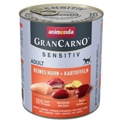 animonda GranCarno Adult Sensitiv Huhn & Kartoffel 12x800 g