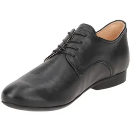 THINK! GUAD2 chromfrei gegerbte nachhaltige Halbschuhe, schwarz