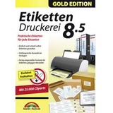 Markt + Technik Markt & Technik Etiketten Druckerei 8.5 Gold Edition Vollversion, 1 Lizenz Windows Etikettendruck-So