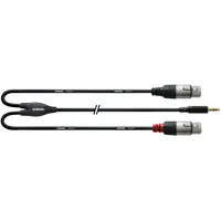 Cordial CFY 1.8 WFF Y-Adapterkabel XLR female 1,8 m
