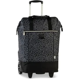 Punta Einkaufstrolley Big Wheel schwarz/grau 40 l