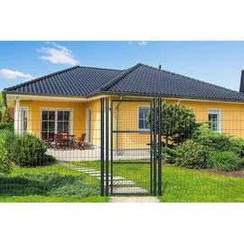 casanoov Zauntor, Metall, Rechteckig, 106x206 cm, Gartenzubehör