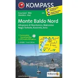 Kompass Monte Baldo 1:25 000: : Wanderkarten und Winterkarten