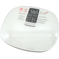 LITTLE BALANCE 8464 Personenwaage Weiß Elektronische Personenwaage