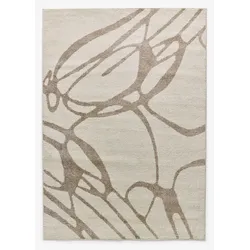 bonprix Teppich mit moderner Musterung, beige, 80x150 cm