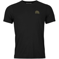 Ortovox 120 Cool Tec MTN Stripe T-Shirt black raven-