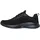 SKECHERS Squad Chaos Sr Awoa Medizinischer Serviceschuh, Schwarzes Textil-Synthetik, 40
