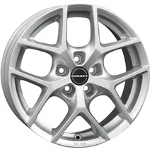 Borbet Y 8x18 ET45 5X108 72,5, crystal silver