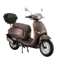 Alpha Motors Cappucino 50 ccm 2,99 PS 45 km/h mattbraun inkl. Topcase