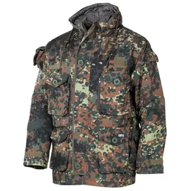 Max Fuchs MFH - Max Fuchs Kommandojacke Smock Ripstop flecktarn, Größe L