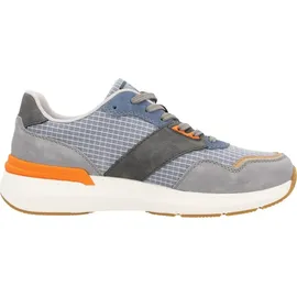 Rieker U1402 Herren Weite G Blau/Grau/Orange 44