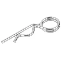 FEDERSTECKER ÄHNLICH DIN11024, FORM:D MIT DOPPELTER WINDUNG, D1=5,6, D3=6,3, D4=26-34, EDELSTAHL A2  BLANK
