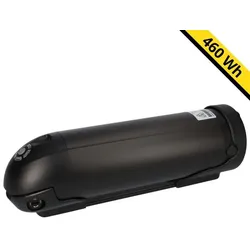 E-Bike Ersatzakku Flaschenakku- 36 V - 12,8 Ah - mit Li-Ionen Technologie m. Lader