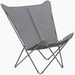 Pop Up XL BEC Design Outdoor Sessel Silber