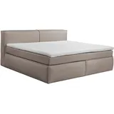 Roller Boxspringbett Sandon 180 x 200 cm H3/H4 Stone