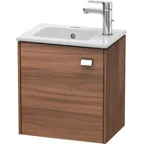 Duravit Waschtischunterschrank wandhängend „Brioso“ 42 × 44,2 × 28,9 cm, in Nussbaum Natur